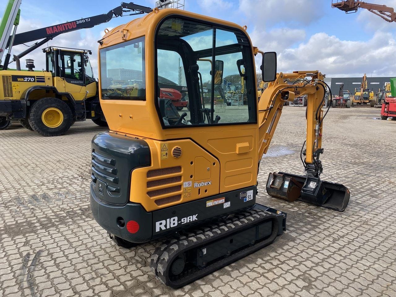 Bagger del tipo Hyundai R18-9AK, Gebrauchtmaschine en Skive (Imagen 4)