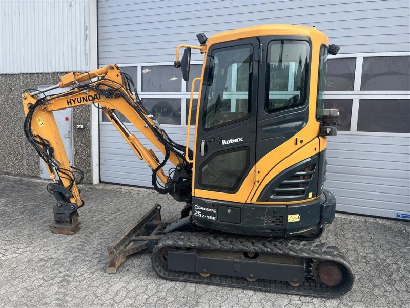 Bagger du type Hyundai R25Z-9AK med centralsmøring, Gebrauchtmaschine en Havndal (Photo 1)