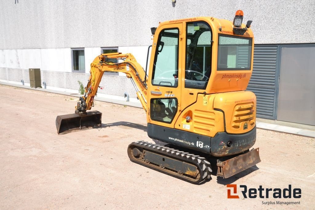 Bagger typu Hyundai ROBEX 18-9, Gebrauchtmaschine v Rødovre (Obrázek 3)