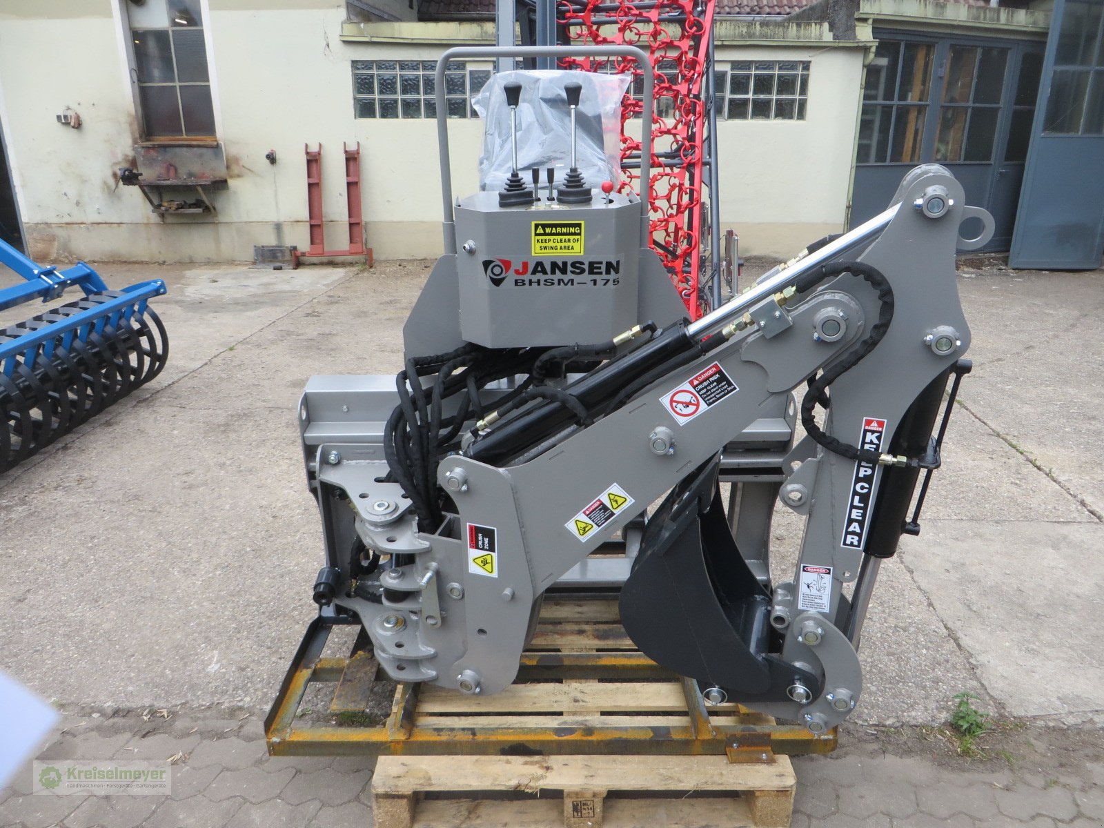 Bagger tipa Jansen BHSM-175 + 300 Grabschaufel***NEU*** Heckbagger, Anbaubagger,, Neumaschine u Feuchtwangen (Slika 1)