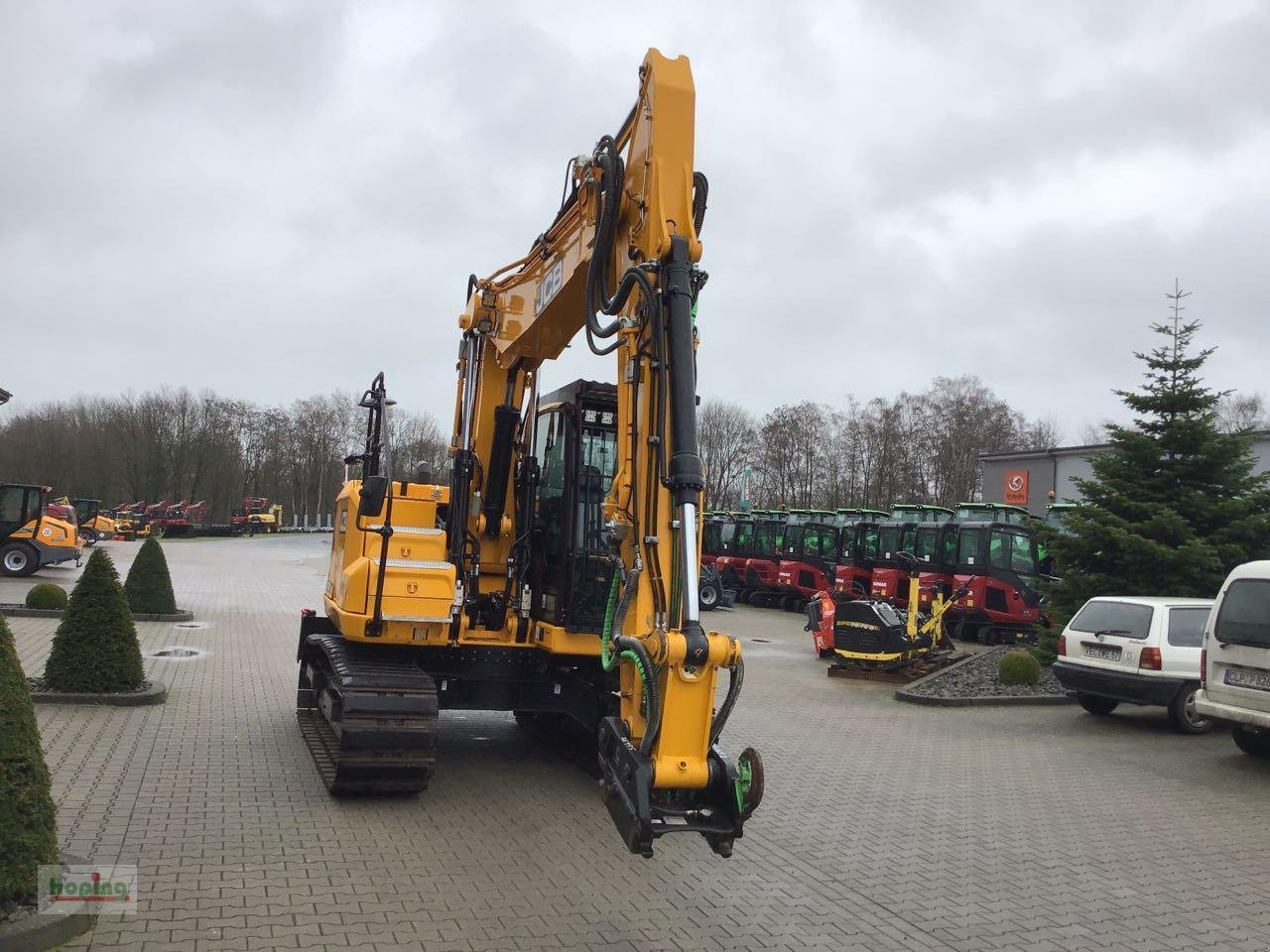 Bagger типа JCB 150X LC inkl. Steelwrist QCSQ65, Gebrauchtmaschine в Bakum (Фотография 7)