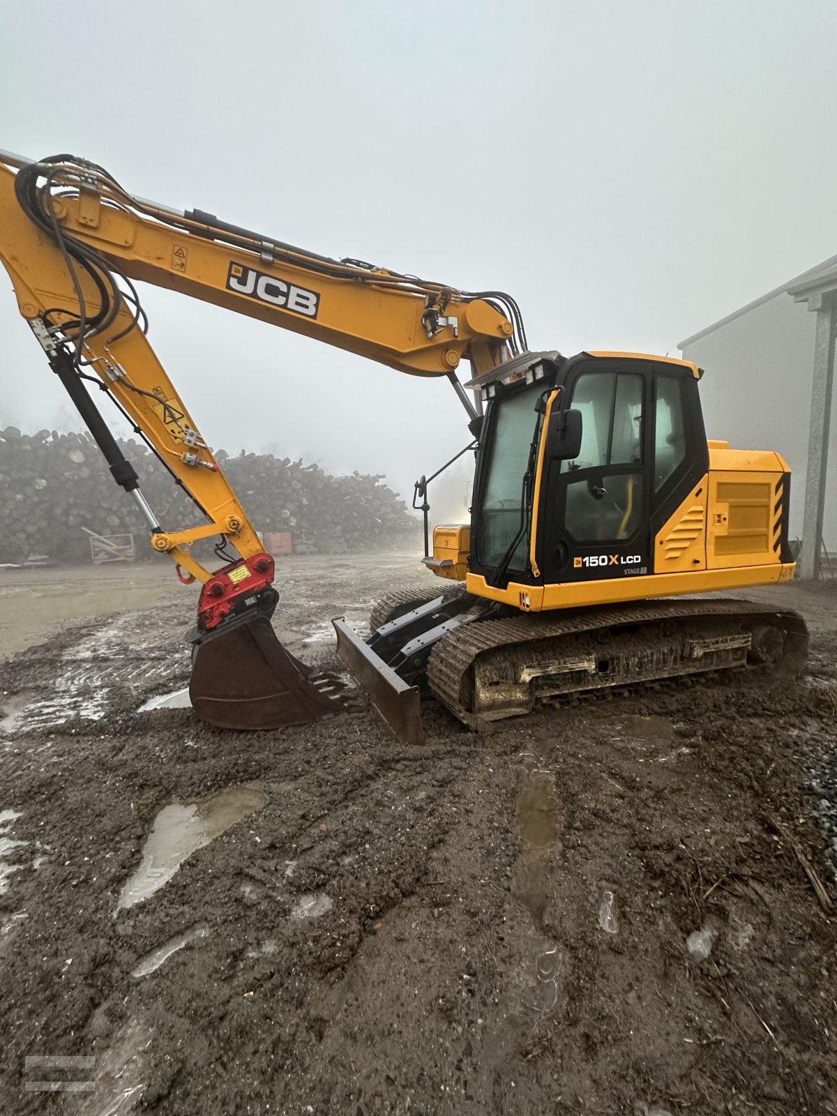 Bagger Türe ait JCB 150X LC, Gebrauchtmaschine içinde Clausthal-Zellerfeld (resim 1)