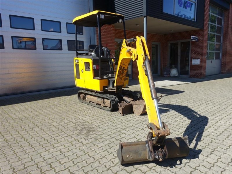 Bagger of the type JCB 16C-1 med hurtigskifte, Gebrauchtmaschine in Skive