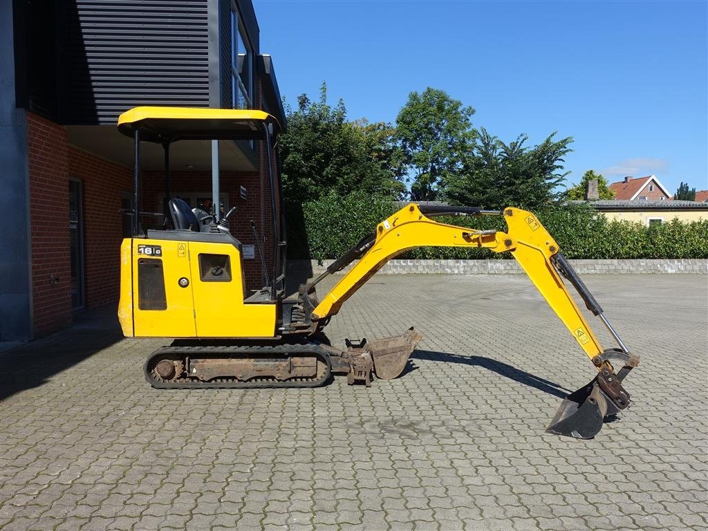 Bagger des Typs JCB 16C-1 med hurtigskifte, Gebrauchtmaschine in Skive (Bild 3)