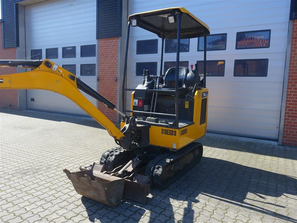 Bagger van het type JCB 16C-1 med hurtigskifte, Gebrauchtmaschine in Skive (Foto 2)