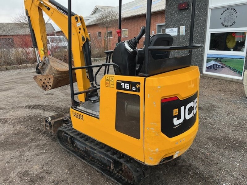 Bagger Türe ait JCB 16C-1 MED SKOVLSÆT, Gebrauchtmaschine içinde Dronninglund (resim 6)