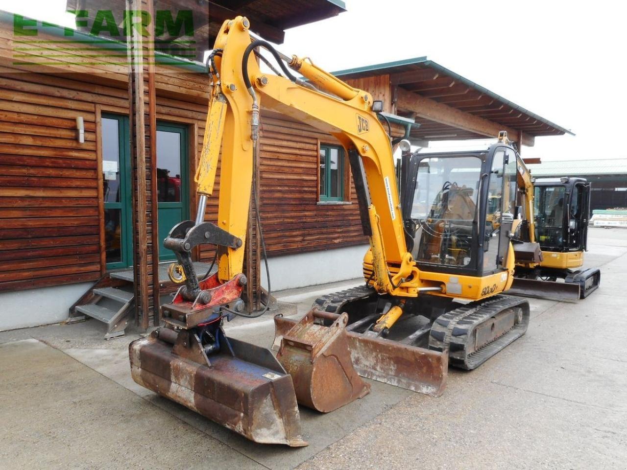 Bagger des Typs JCB 8060 ( 5.991kg ), Gebrauchtmaschine in ST. NIKOLAI/DR. (Bild 2)