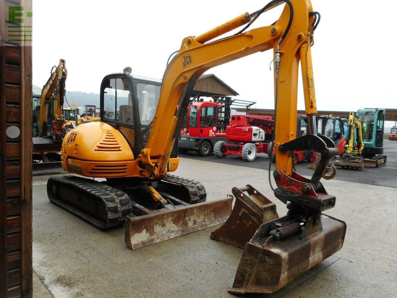 Bagger του τύπου JCB 8060 ( 5.991kg ), Gebrauchtmaschine σε ST. NIKOLAI/DR. (Φωτογραφία 4)