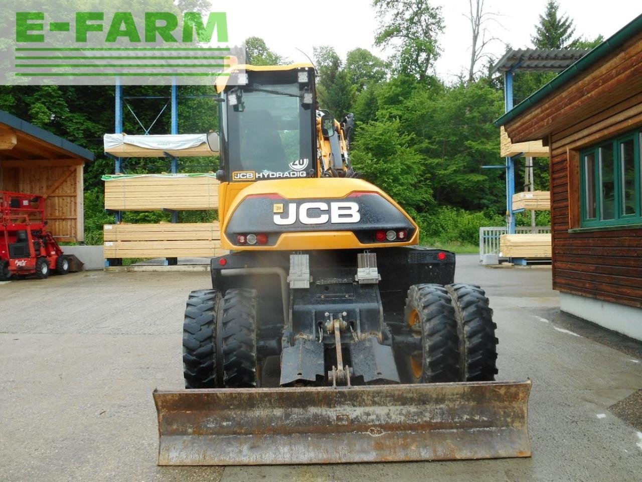 Bagger des Typs JCB hd110w mit rototilt!! ( 11.545kg ), Gebrauchtmaschine in ST. NIKOLAI/DR. (Bild 3)