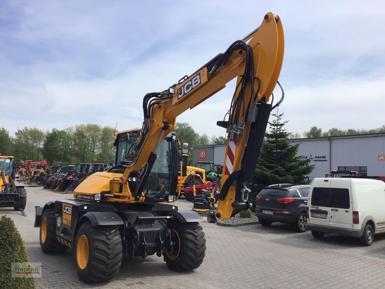 Bagger tipa JCB Hydradig Plus 110W, Neumaschine u Bakum (Slika 3)