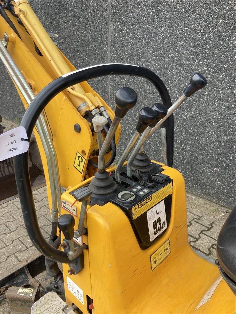 Bagger Türe ait JCB MICRO Inkl. 4 skovle, Gebrauchtmaschine içinde Ulfborg (resim 6)