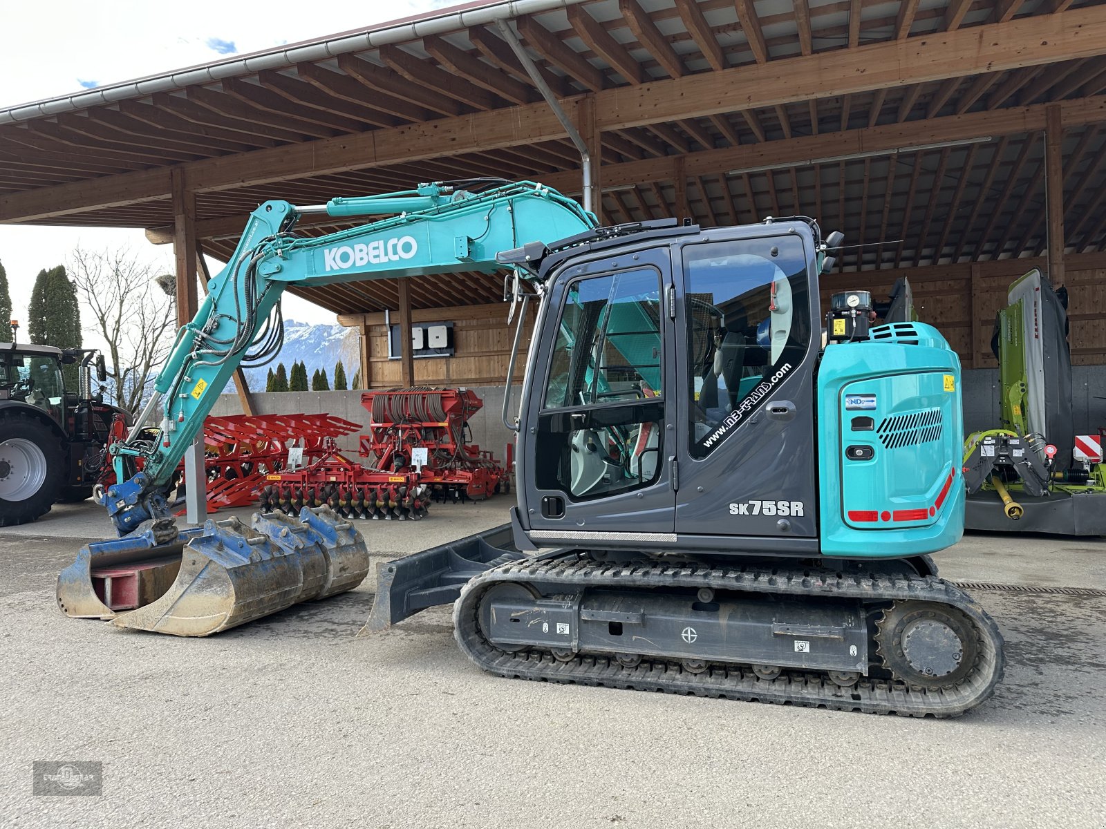 Bagger типа Kobelco Kettenbagger SK75SR-7, Gebrauchtmaschine в Rankweil (Фотография 23)