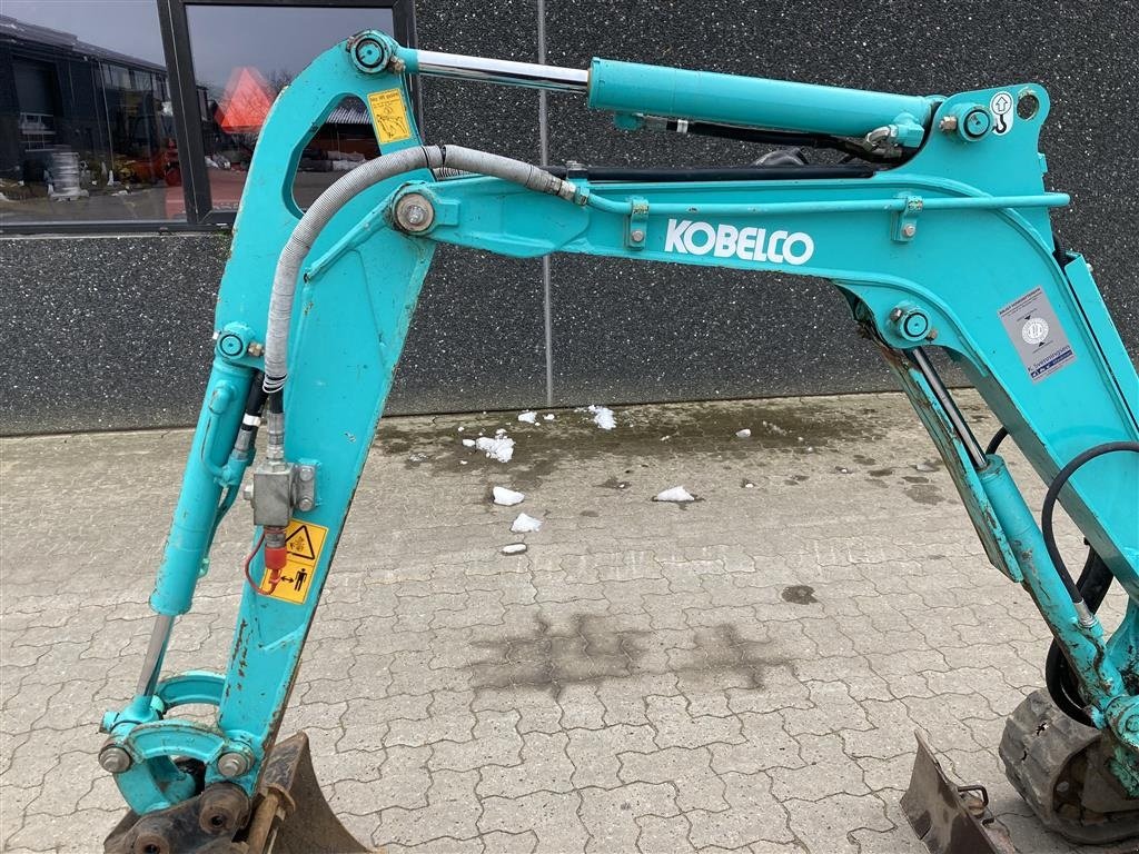 Bagger typu Kobelco SK10SR Komplet skovlsæt kan medfølge efter ønske, Gebrauchtmaschine w Roslev (Zdjęcie 7)