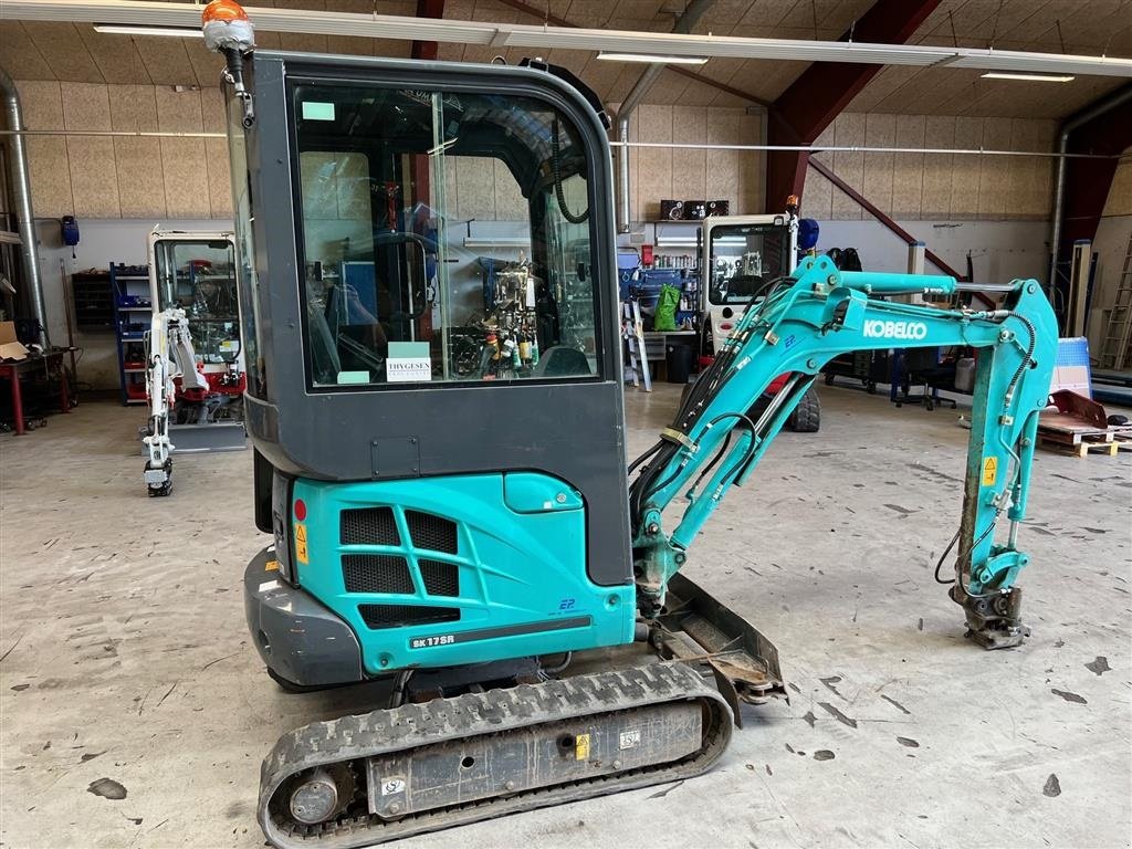 Bagger des Typs Kobelco SK17SR-3E kun 1181 timer, Gebrauchtmaschine in Roskilde (Bild 2)