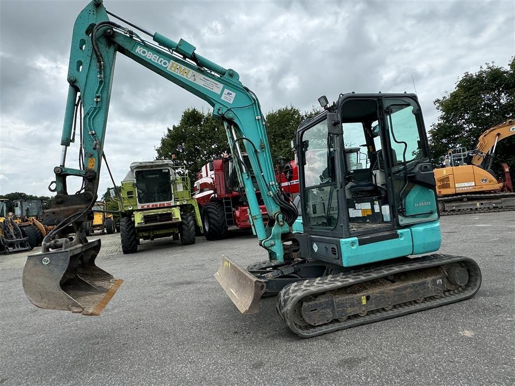 Bagger typu Kobelco SK55 KUN 1900 TIMER OG MED SKOVLE!, Gebrauchtmaschine v Nørager (Obrázek 2)