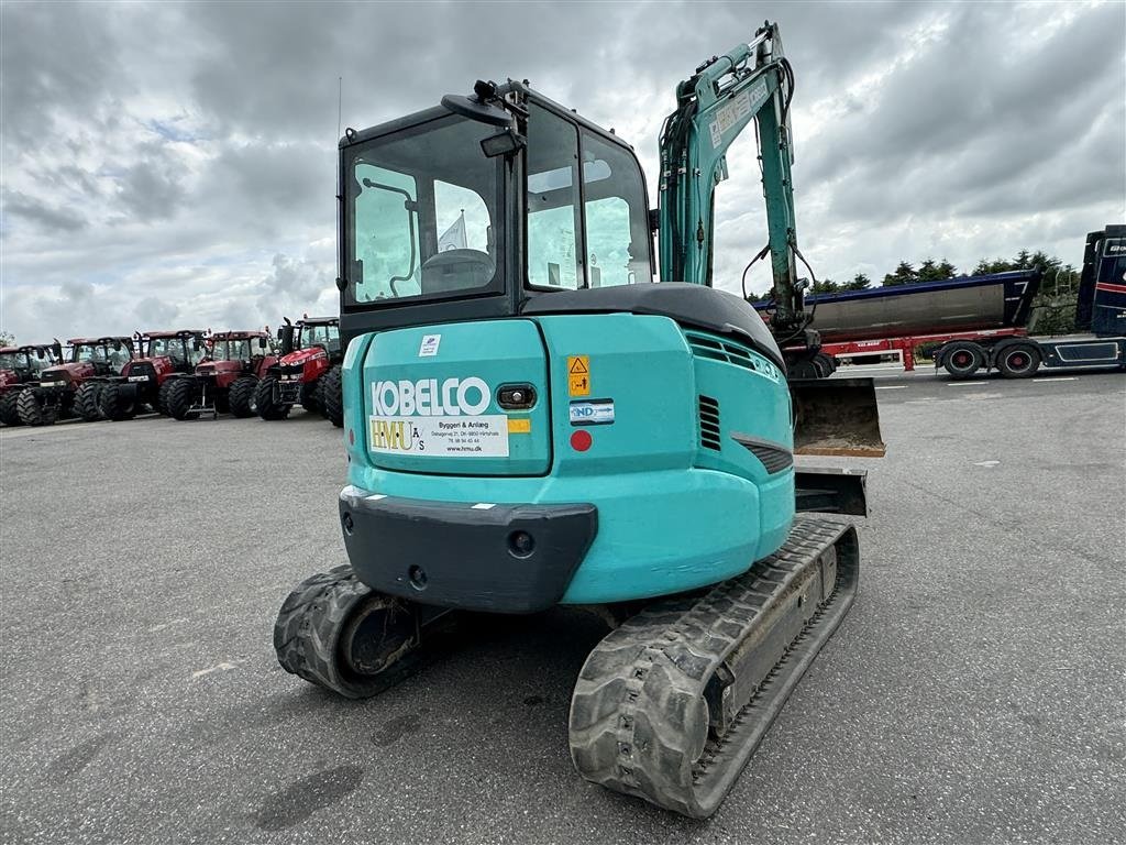 Bagger tipa Kobelco SK55 KUN 1900 TIMER OG MED SKOVLE!, Gebrauchtmaschine u Nørager (Slika 7)