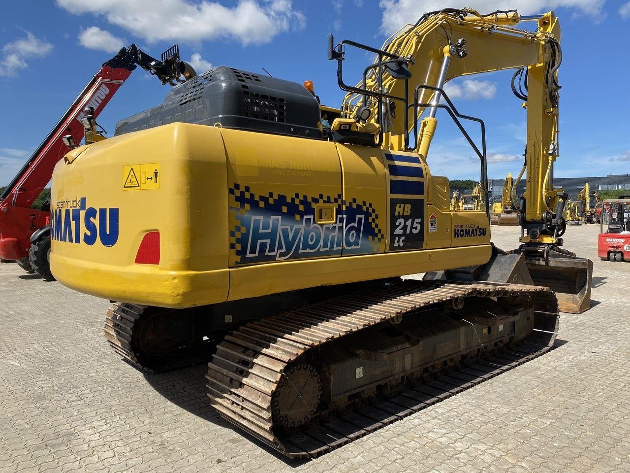 Bagger typu Komatsu HB215LC-3, Gebrauchtmaschine w Skive (Zdjęcie 4)