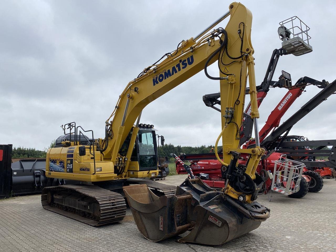 Bagger des Typs Komatsu HB215LC-3, Gebrauchtmaschine in Skive (Bild 5)