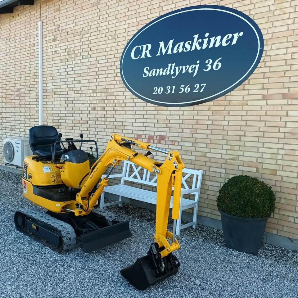 Bagger del tipo Komatsu Minigraver, komatsu pc9, Gebrauchtmaschine In Fårevejle (Immagine 2)