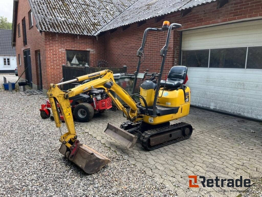 Bagger tip Komatsu PC 09 -1, Gebrauchtmaschine in Rødovre (Poză 1)