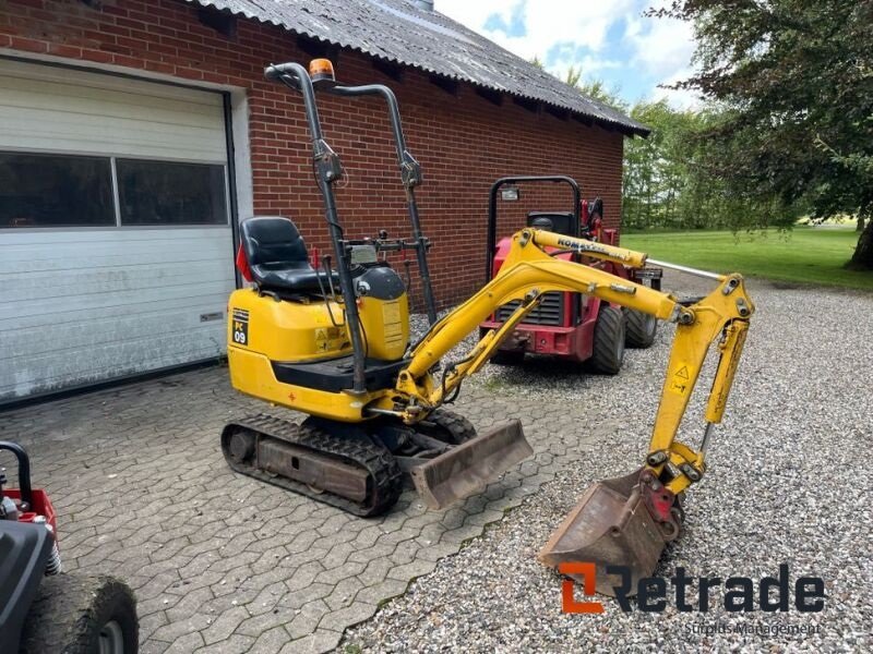 Bagger van het type Komatsu PC 09 PC 09 - 1, Gebrauchtmaschine in Rødovre (Foto 4)