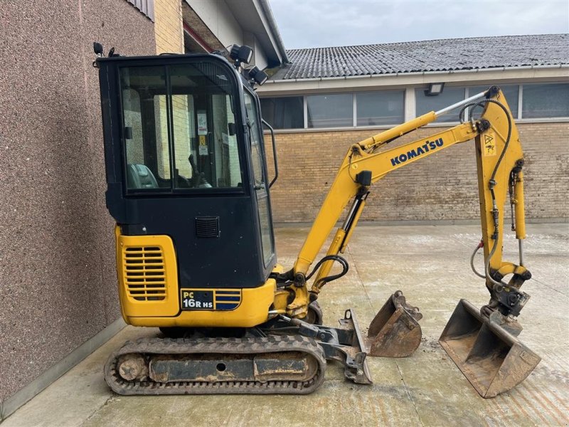 Bagger Türe ait Komatsu PC 16R-3, Gebrauchtmaschine içinde Løgstør (resim 1)