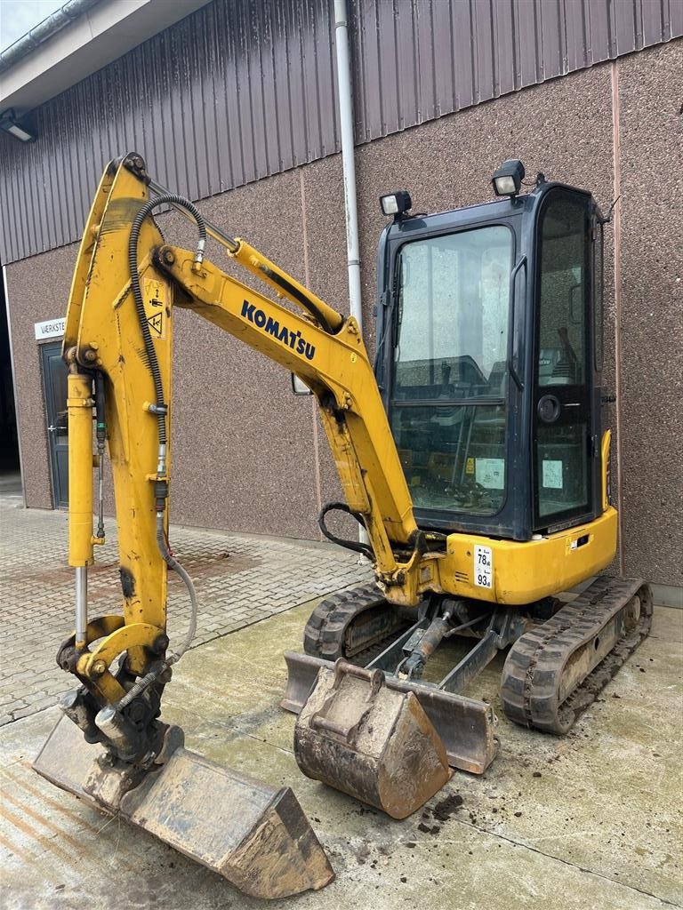 Bagger des Typs Komatsu PC 16R-3, Gebrauchtmaschine in Løgstør (Bild 3)