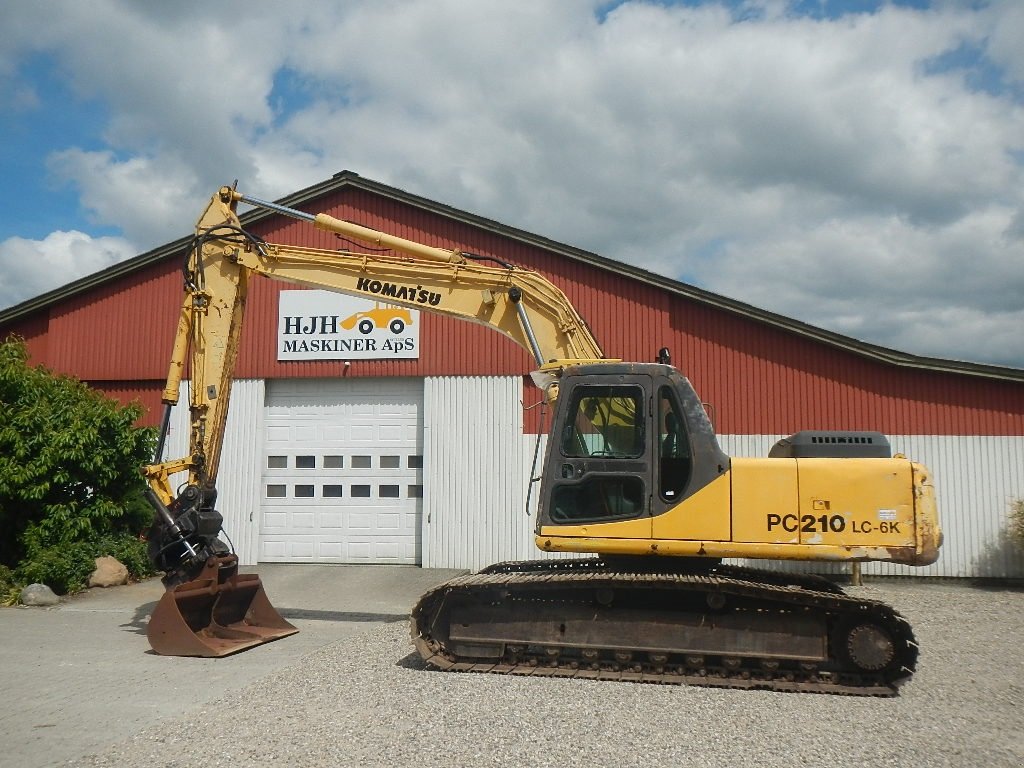 Bagger van het type Komatsu PC 210 LC-6K, Gebrauchtmaschine in Aabenraa (Foto 3)