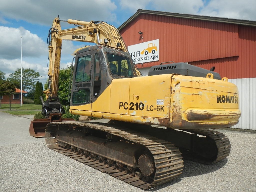 Bagger van het type Komatsu PC 210 LC-6K, Gebrauchtmaschine in Aabenraa (Foto 6)