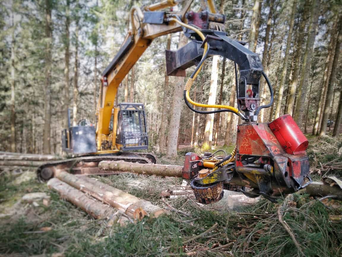 Bagger typu Komatsu PC 210 LC, Gebrauchtmaschine v Furtwangen im Schwarzwald (Obrázok 1)