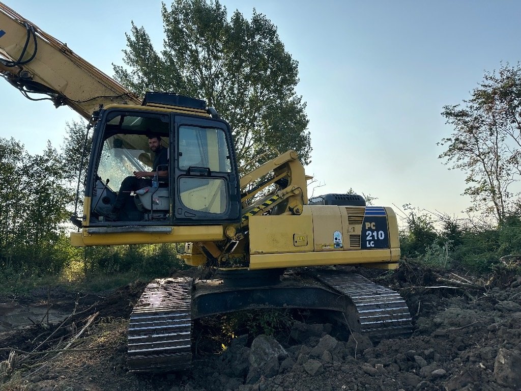 Bagger του τύπου Komatsu PC 210 MH, Gebrauchtmaschine σε Aalborg SV (Φωτογραφία 1)