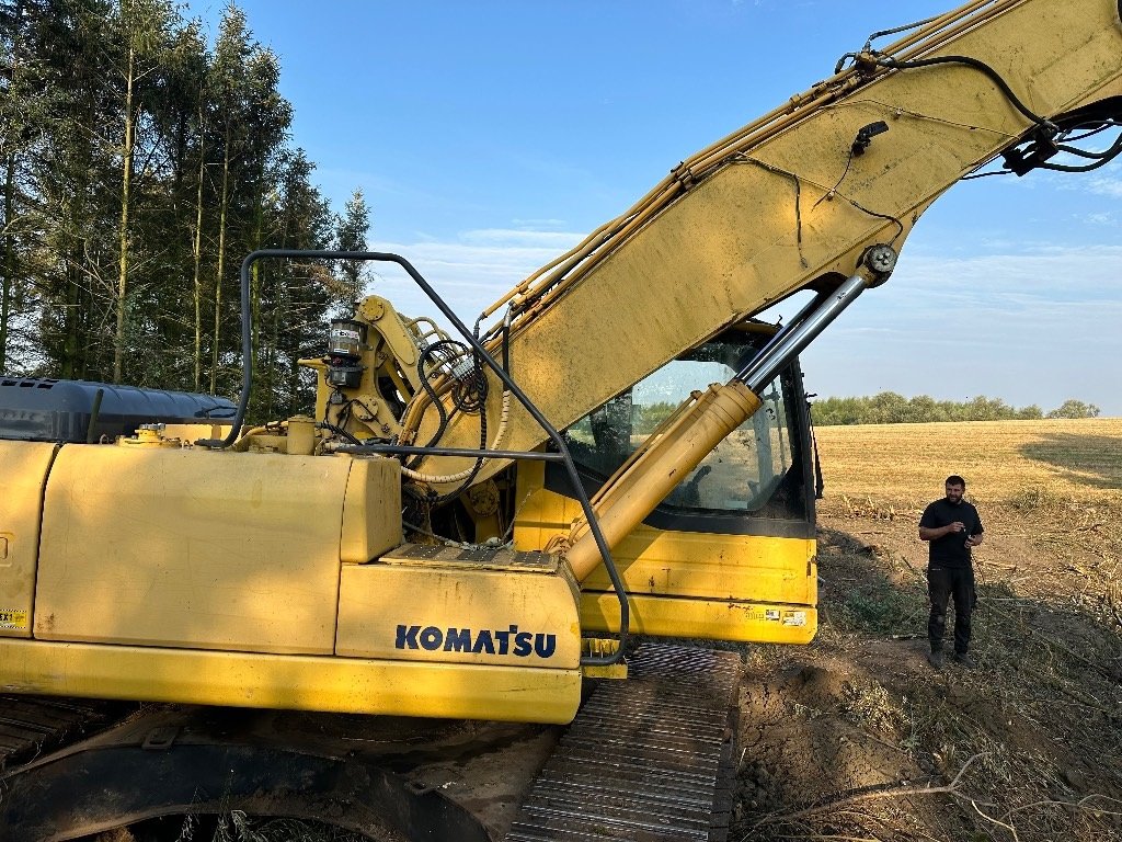 Bagger des Typs Komatsu PC 210 MH, Gebrauchtmaschine in Aalborg SV (Bild 8)