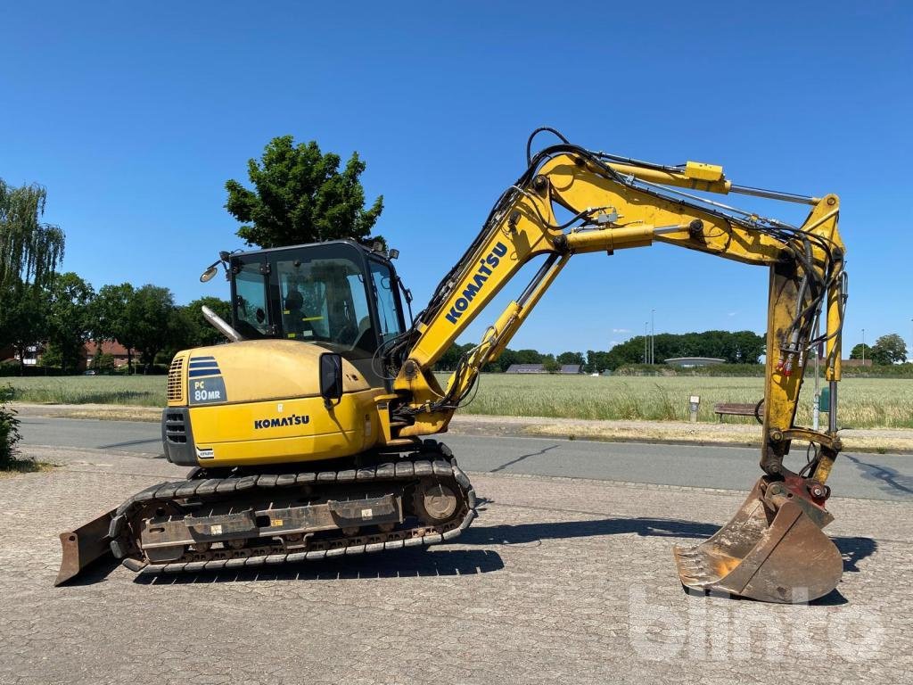 Bagger typu Komatsu PC 80 MR-3, Gebrauchtmaschine w Düsseldorf (Zdjęcie 4)