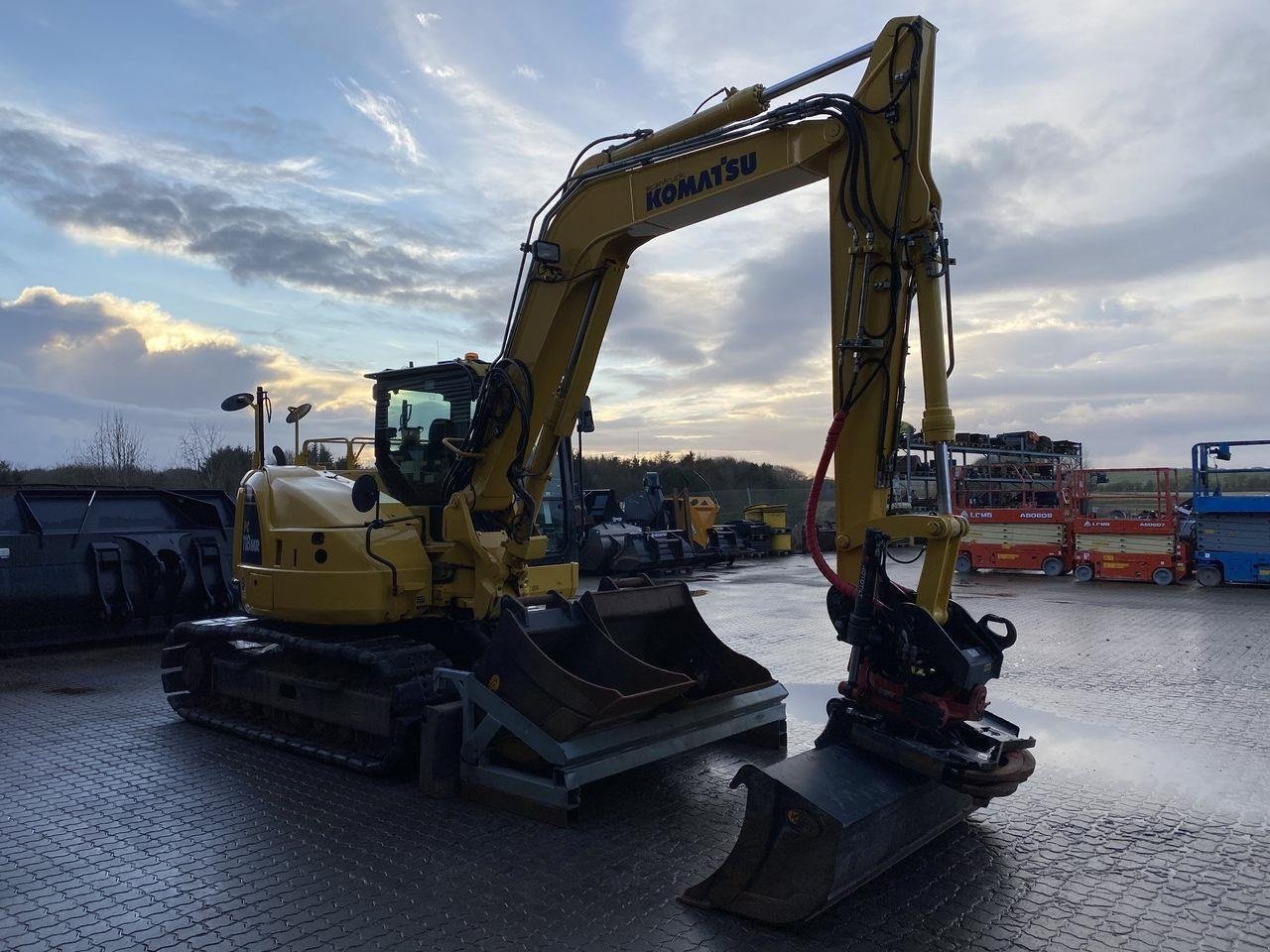 Bagger типа Komatsu PC118MR-8, Gebrauchtmaschine в Skive (Фотография 5)