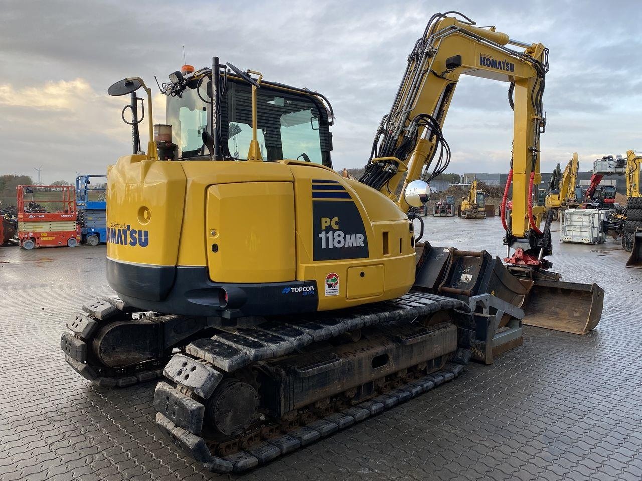 Bagger a típus Komatsu PC118MR-8, Gebrauchtmaschine ekkor: Skive (Kép 4)