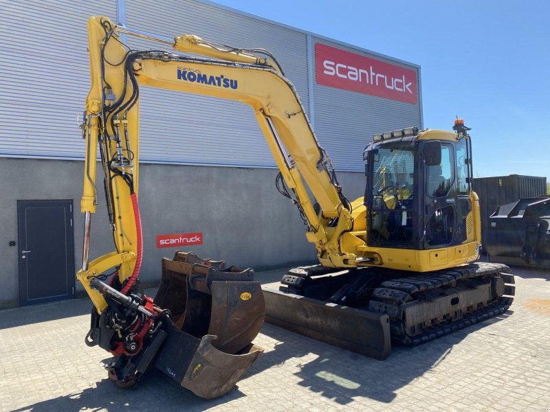 Bagger du type Komatsu PC118MR-8, Gebrauchtmaschine en Skive (Photo 1)