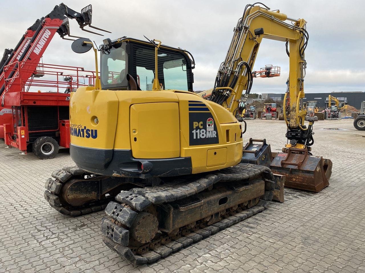 Bagger del tipo Komatsu PC118MR-8, Gebrauchtmaschine en Skive (Imagen 4)