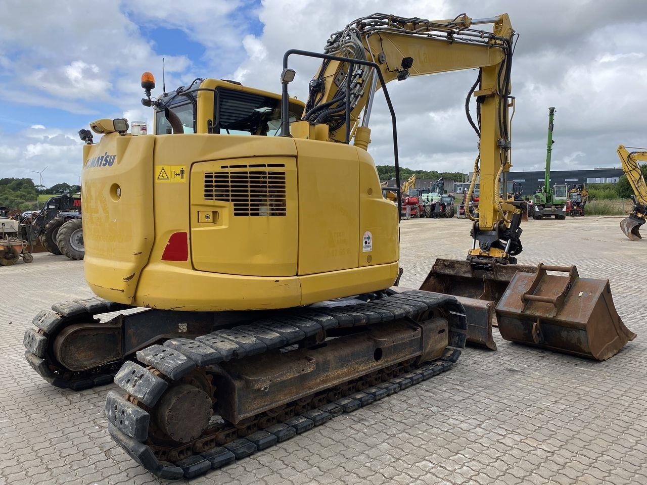 Bagger of the type Komatsu PC138US-10, Gebrauchtmaschine in Skive (Picture 4)