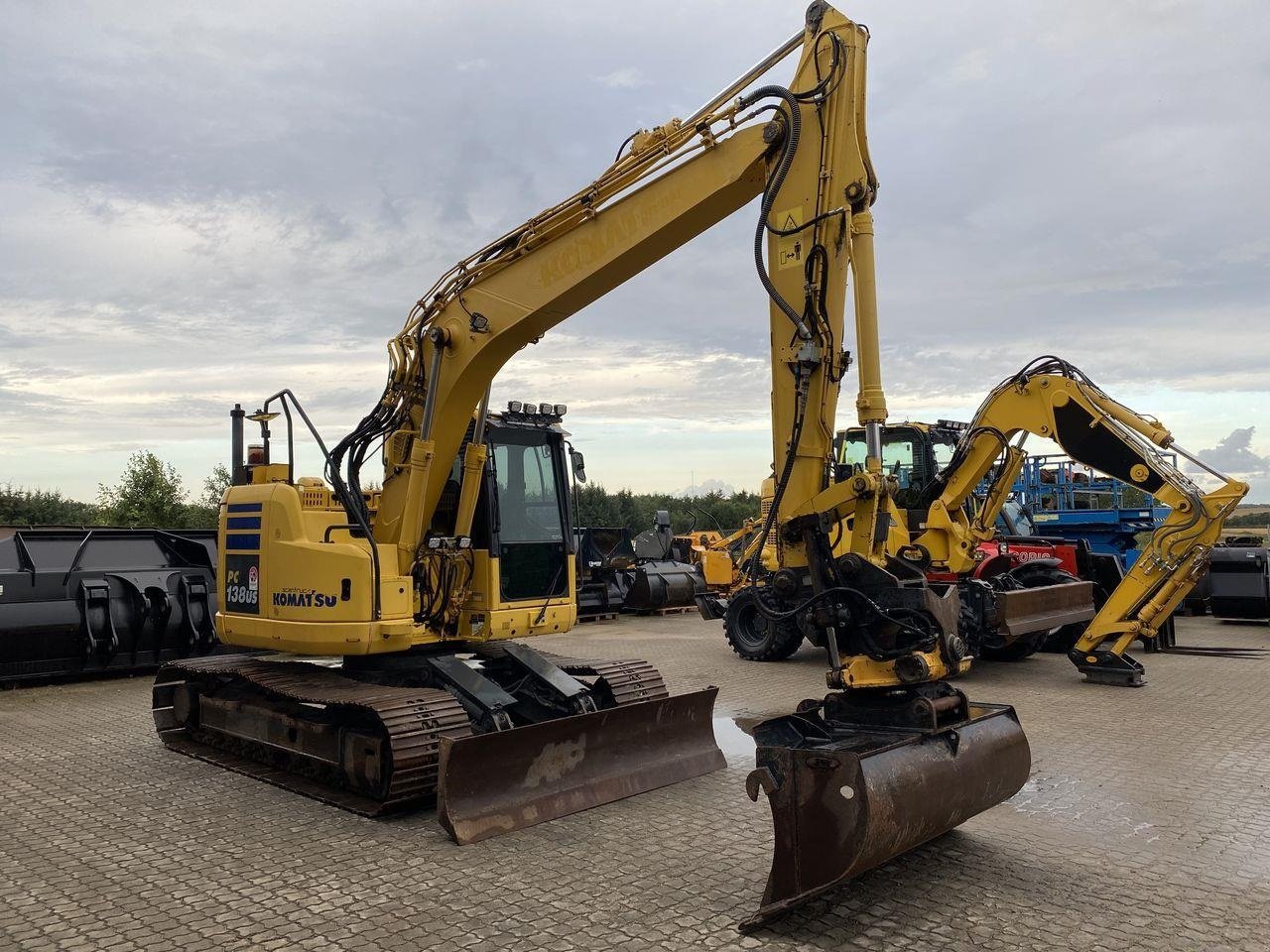 Bagger типа Komatsu PC138US-10, Gebrauchtmaschine в Skive (Фотография 5)