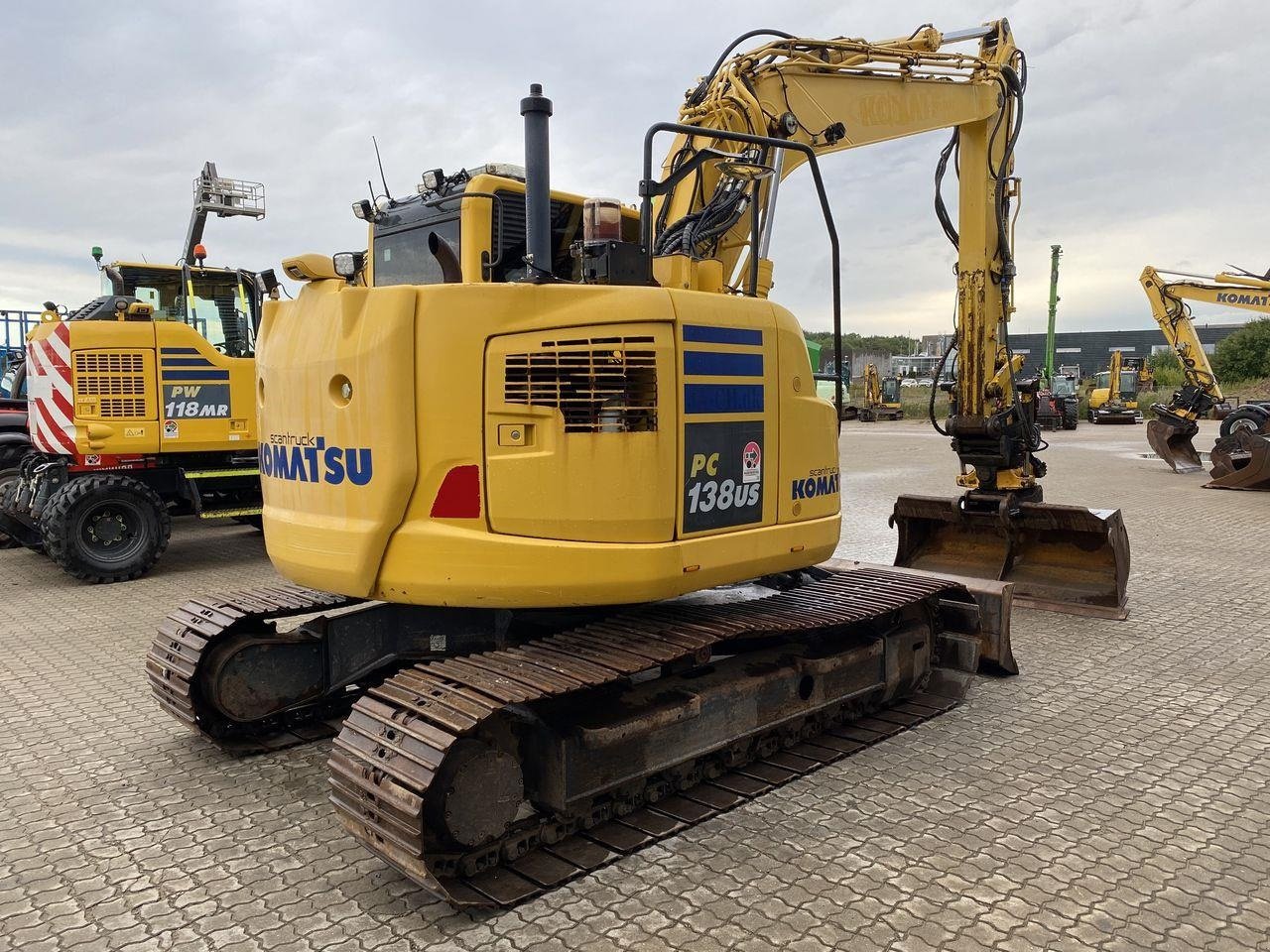 Bagger typu Komatsu PC138US-10, Gebrauchtmaschine w Skive (Zdjęcie 4)