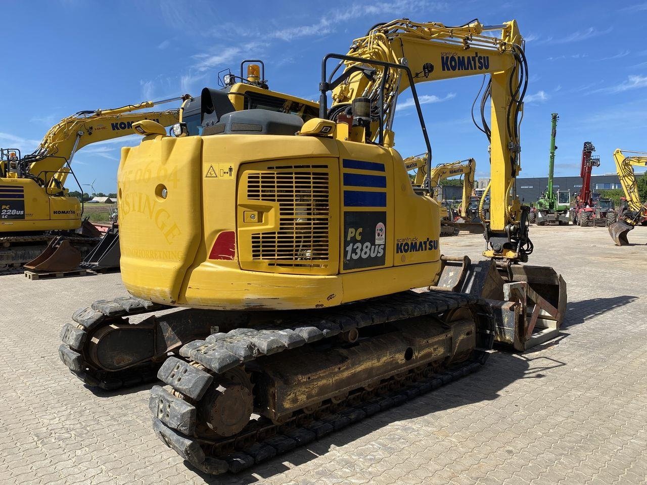 Bagger tipa Komatsu PC138US-11, Gebrauchtmaschine u Skive (Slika 4)