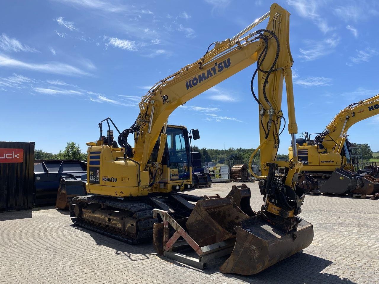 Bagger tipa Komatsu PC138US-11, Gebrauchtmaschine u Skive (Slika 5)