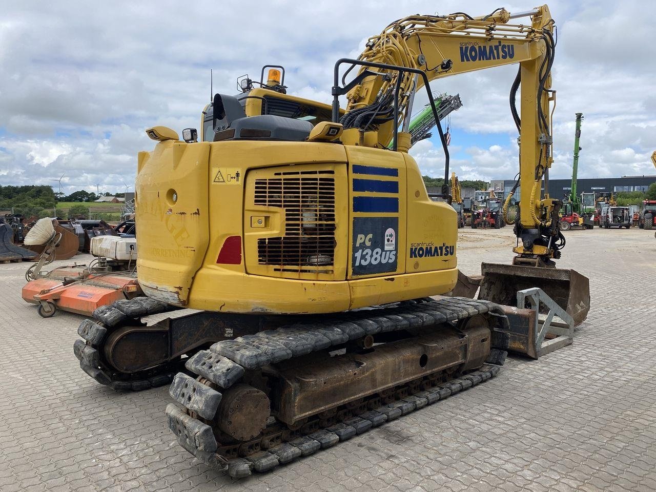 Bagger typu Komatsu PC138US-11, Gebrauchtmaschine v Skive (Obrázek 4)