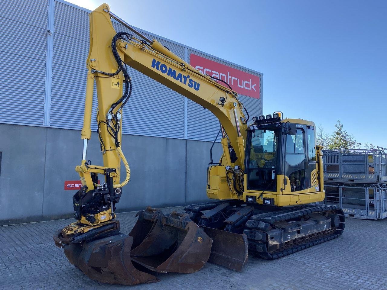 Bagger a típus Komatsu PC138US-11, Gebrauchtmaschine ekkor: Skive (Kép 1)