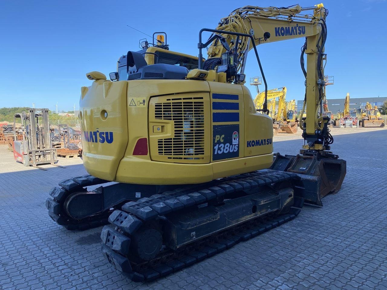 Bagger типа Komatsu PC138US-11, Gebrauchtmaschine в Skive (Фотография 4)