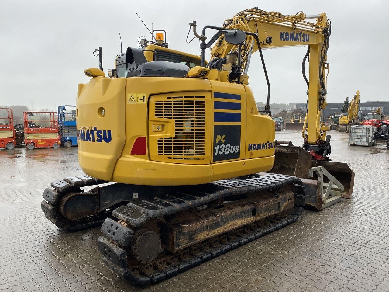 Bagger a típus Komatsu PC138US-11, Gebrauchtmaschine ekkor: Skive (Kép 4)