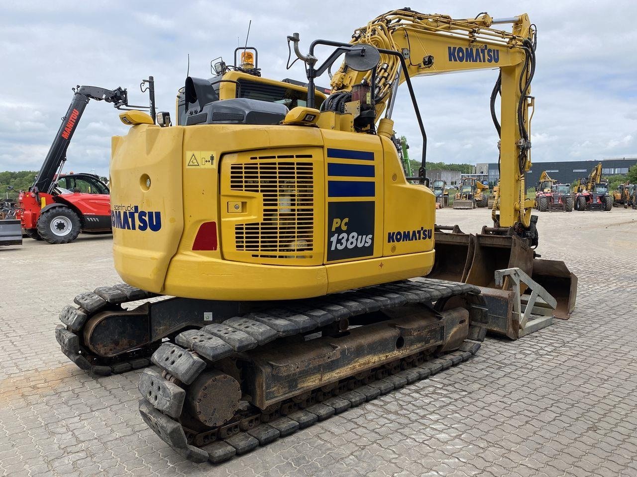 Bagger Türe ait Komatsu PC138US-11, Gebrauchtmaschine içinde Skive (resim 4)