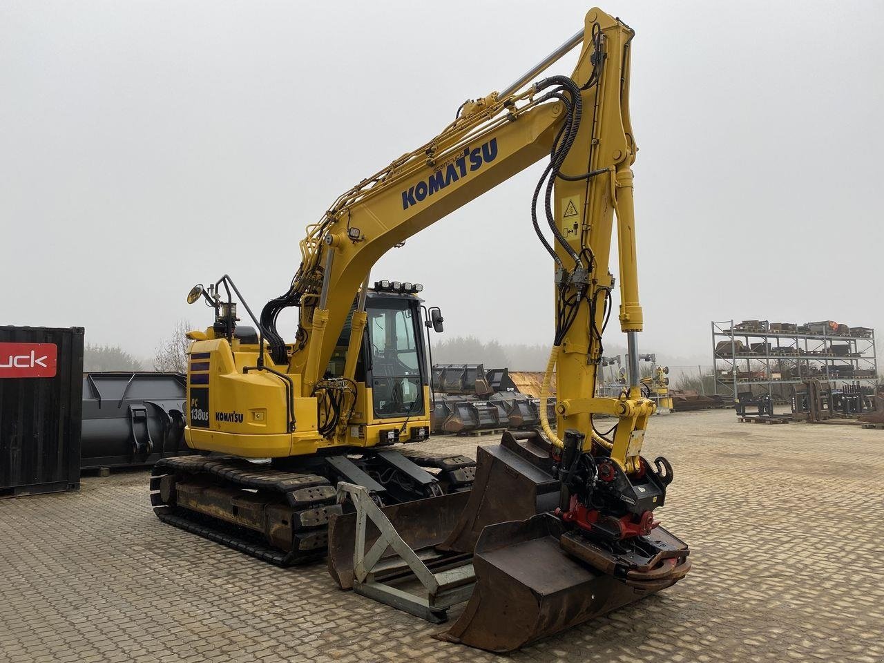 Bagger типа Komatsu PC138US-11, Gebrauchtmaschine в Skive (Фотография 5)