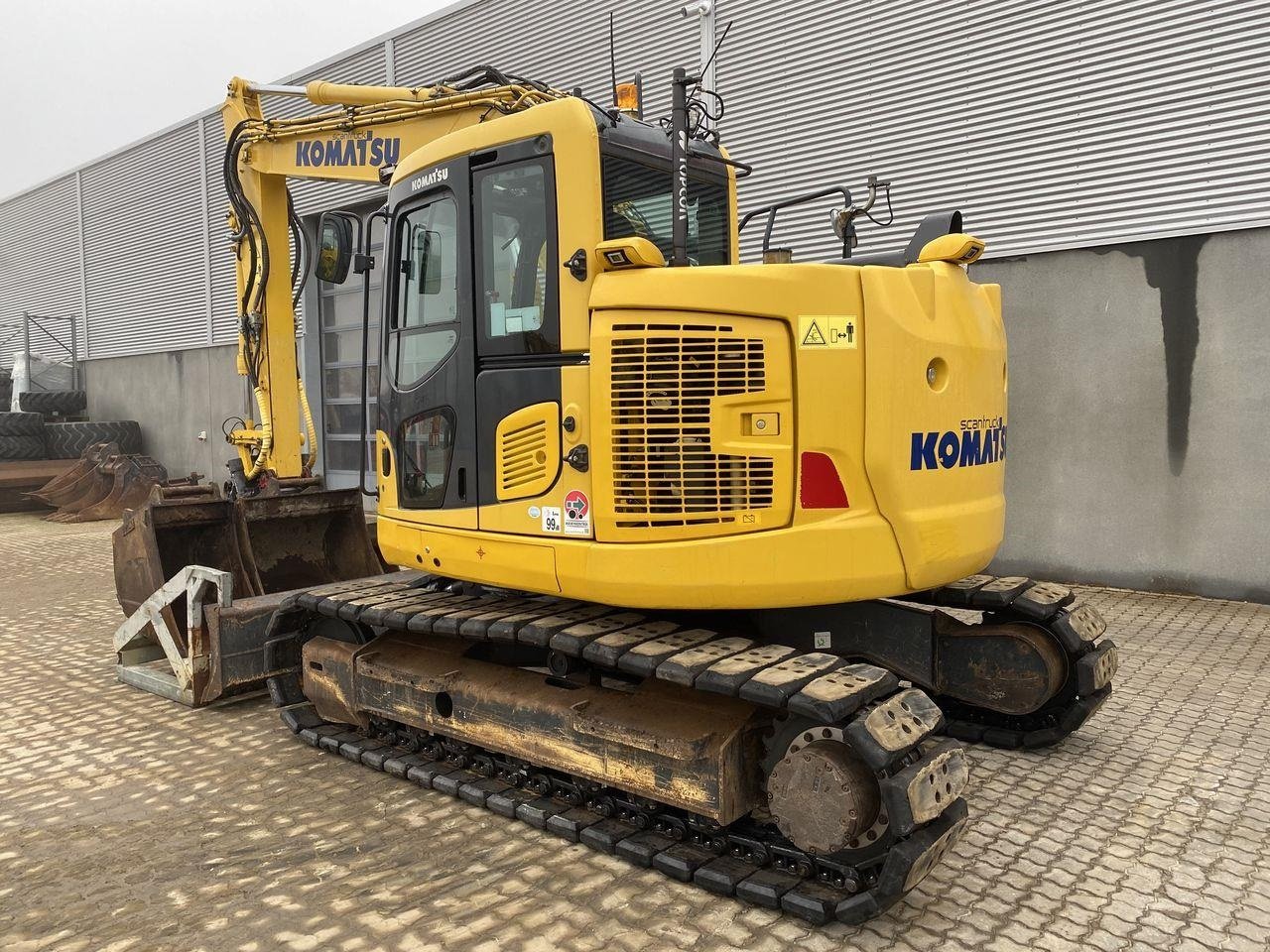 Bagger типа Komatsu PC138US-11, Gebrauchtmaschine в Skive (Фотография 2)