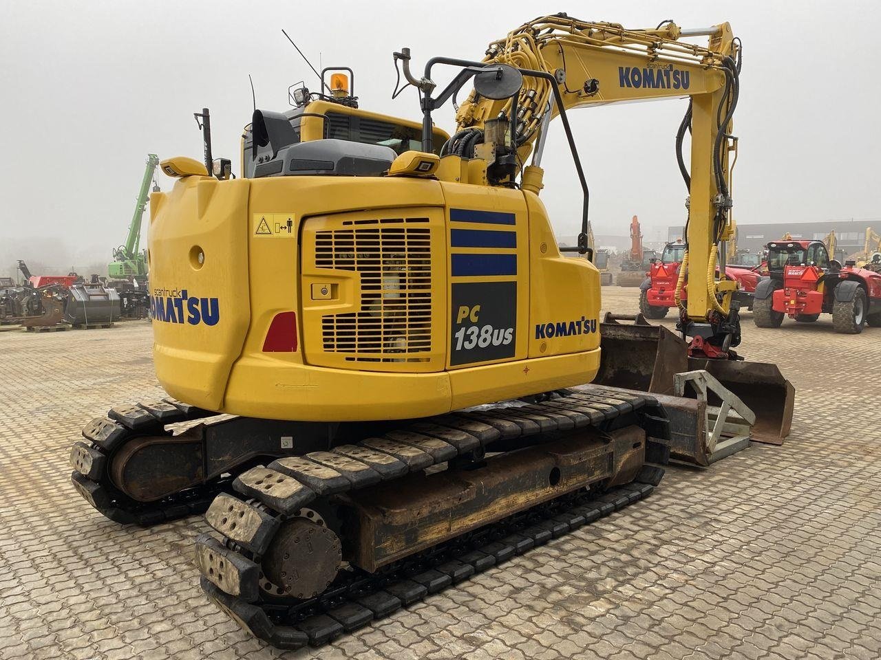 Bagger типа Komatsu PC138US-11, Gebrauchtmaschine в Skive (Фотография 4)